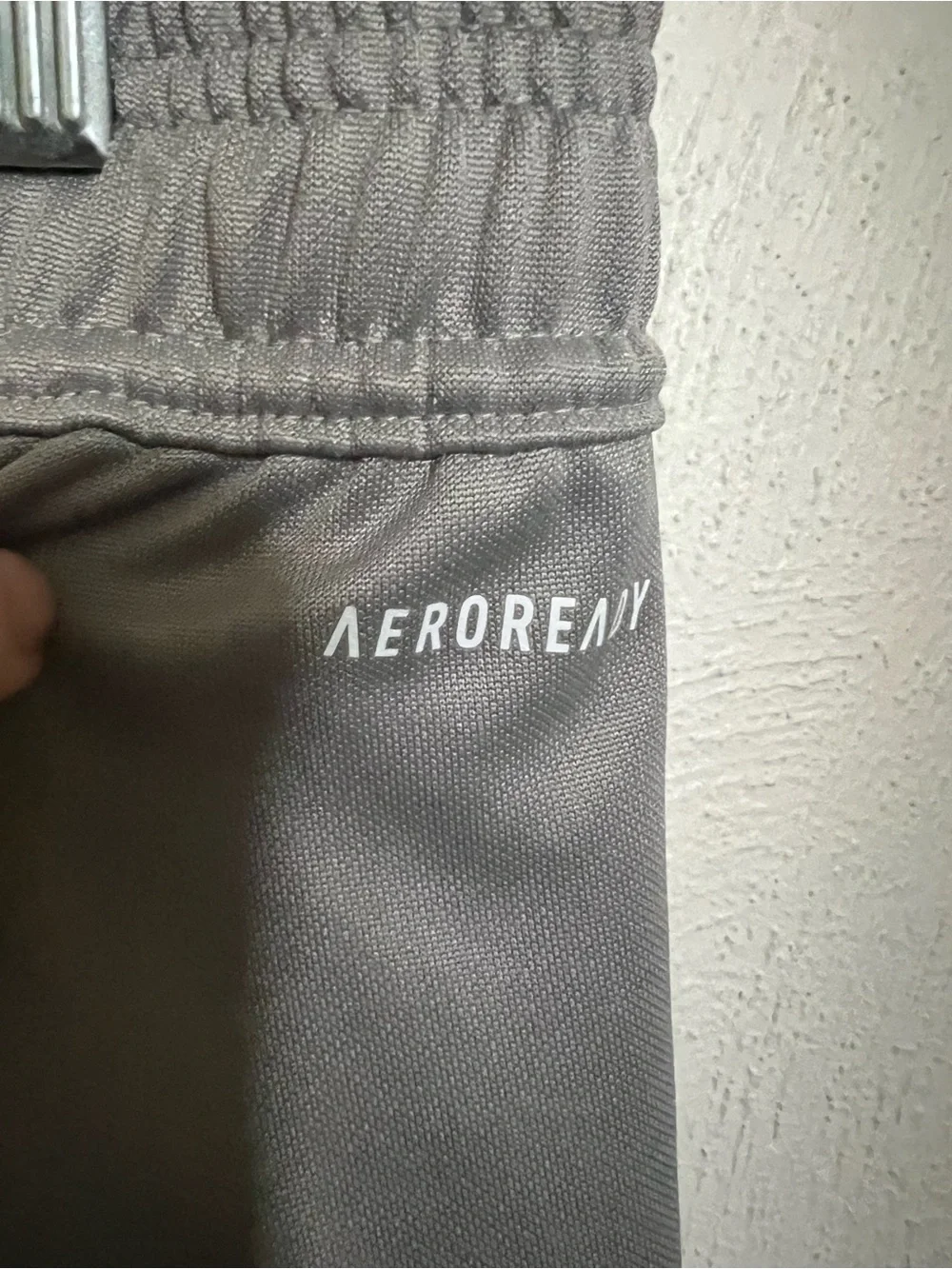 ADIDAS Classic Tiro 24 Aeroready Athletic Athleisure‎ Joggers Grey White Boy's L
